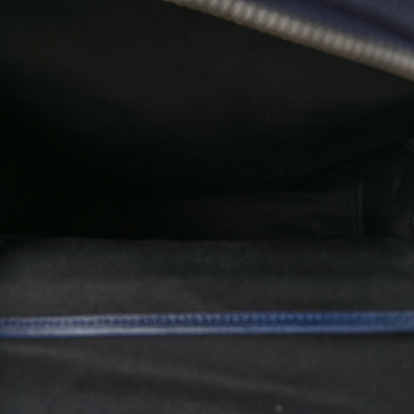 Calfskin Visetos Floral Leopard Klassik Small Stark Backpack Blue Black