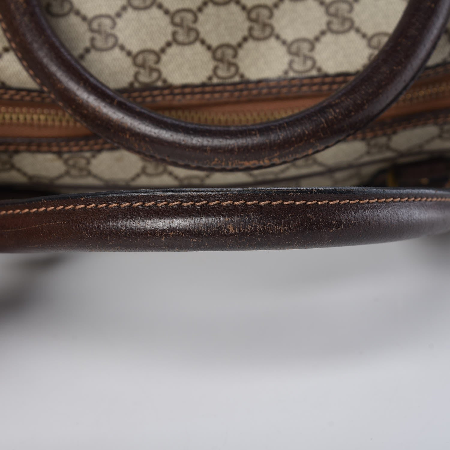 Gucci Monogram Joy Suitcase Luggage Brown 27 of 34