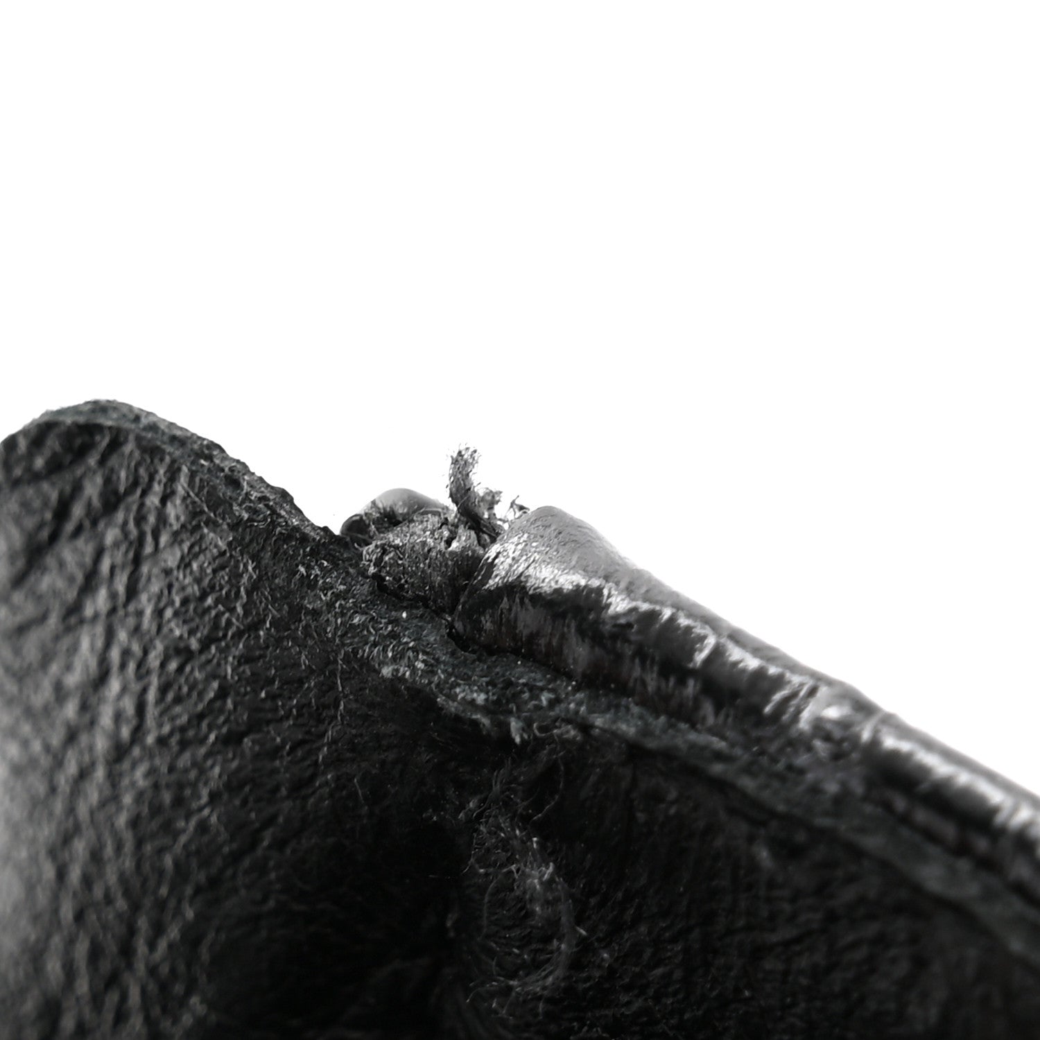 Chanel Shiny Calfskin Patent Quilted Chain Lace Up Combat Boots 36 Black 11 of 12