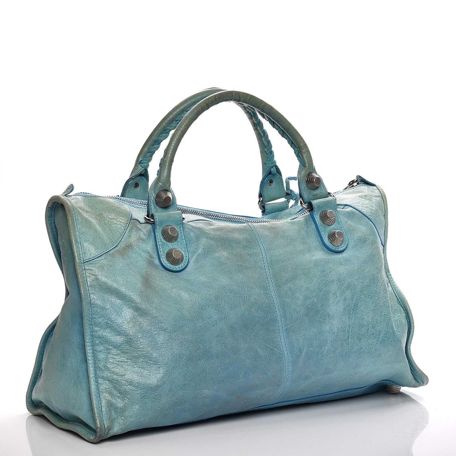 Balenciaga Agneau Giant 21 Silver Hardware Work Sky Silver Hardware 3 of 19