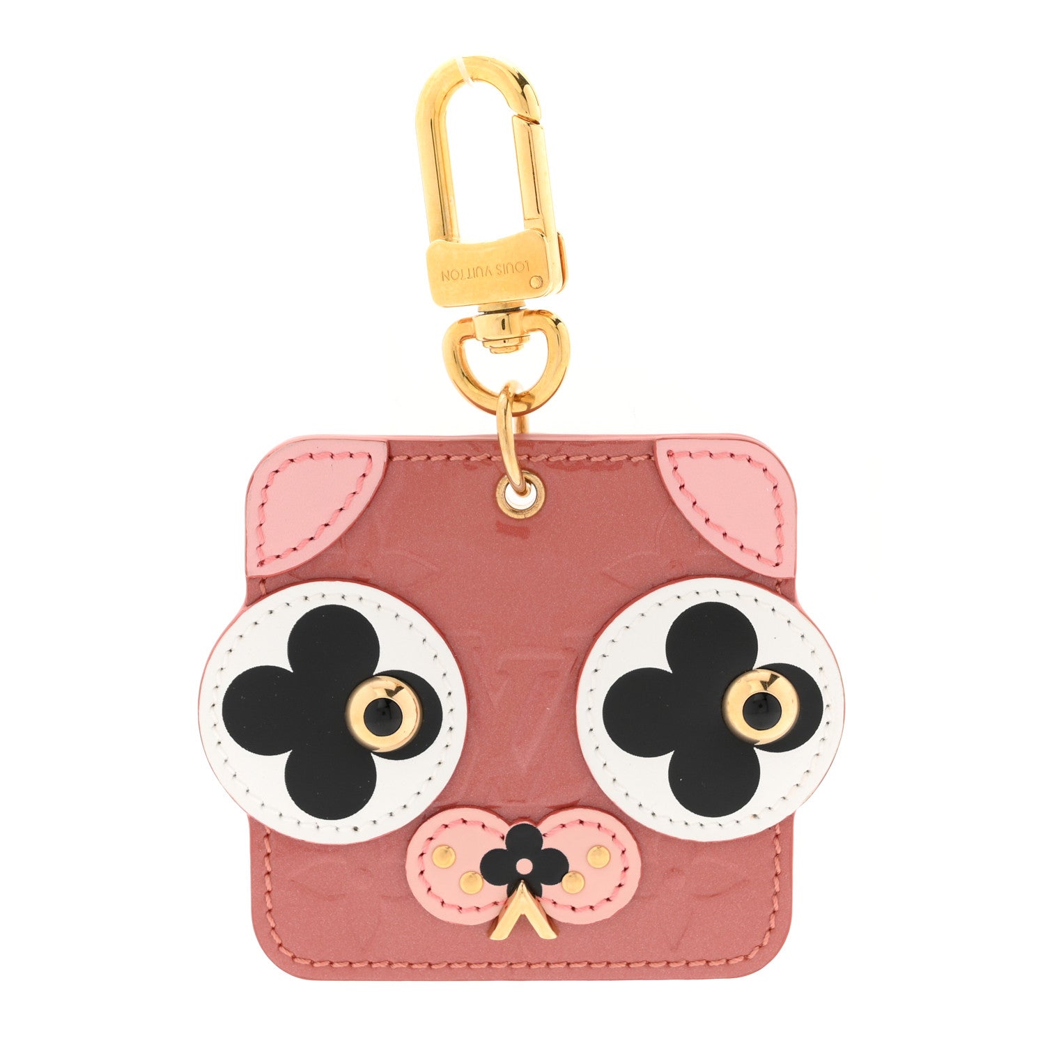 Louis Vuitton Vernis Valentine Dog Bag Charm Key Ring 1 of 4