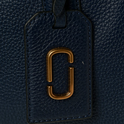 Marc Jacobs Pebbled Calfskin Gotham Bauletto Satchel Blue 11 of 12