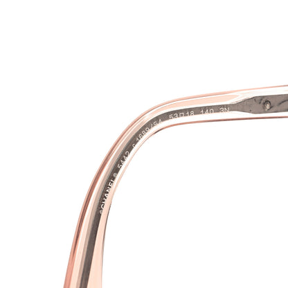 Chanel Acetate Metal Rectangle Sunglasses 5442 Pink 5 of 8