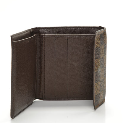 Louis Vuitton Damier Ebene Elise Wallet 5 of 6