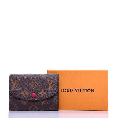 Louis Vuitton Monogram Rosalie Coin Purse Fuchsia 7 of 7