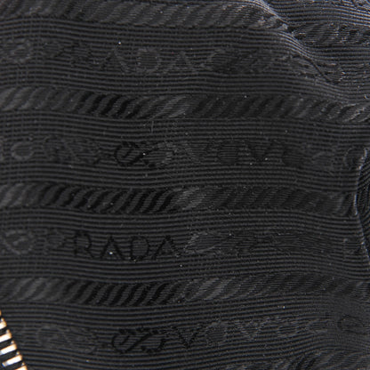 Prada Tessuto Nylon Quilted Pochette Nero Black 9 of 9