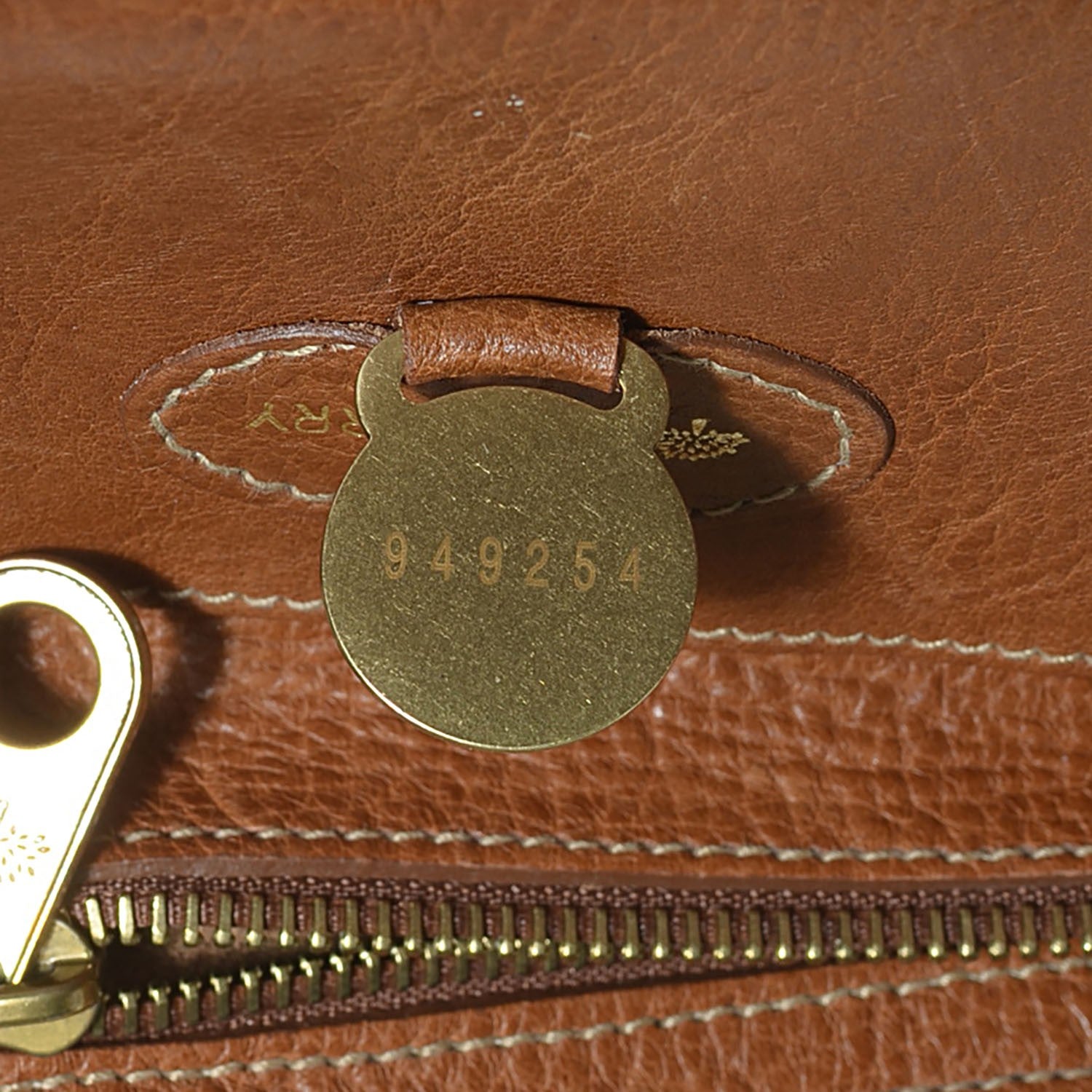 Mulberry Natural Leather Bayswater Oak 7 of 11