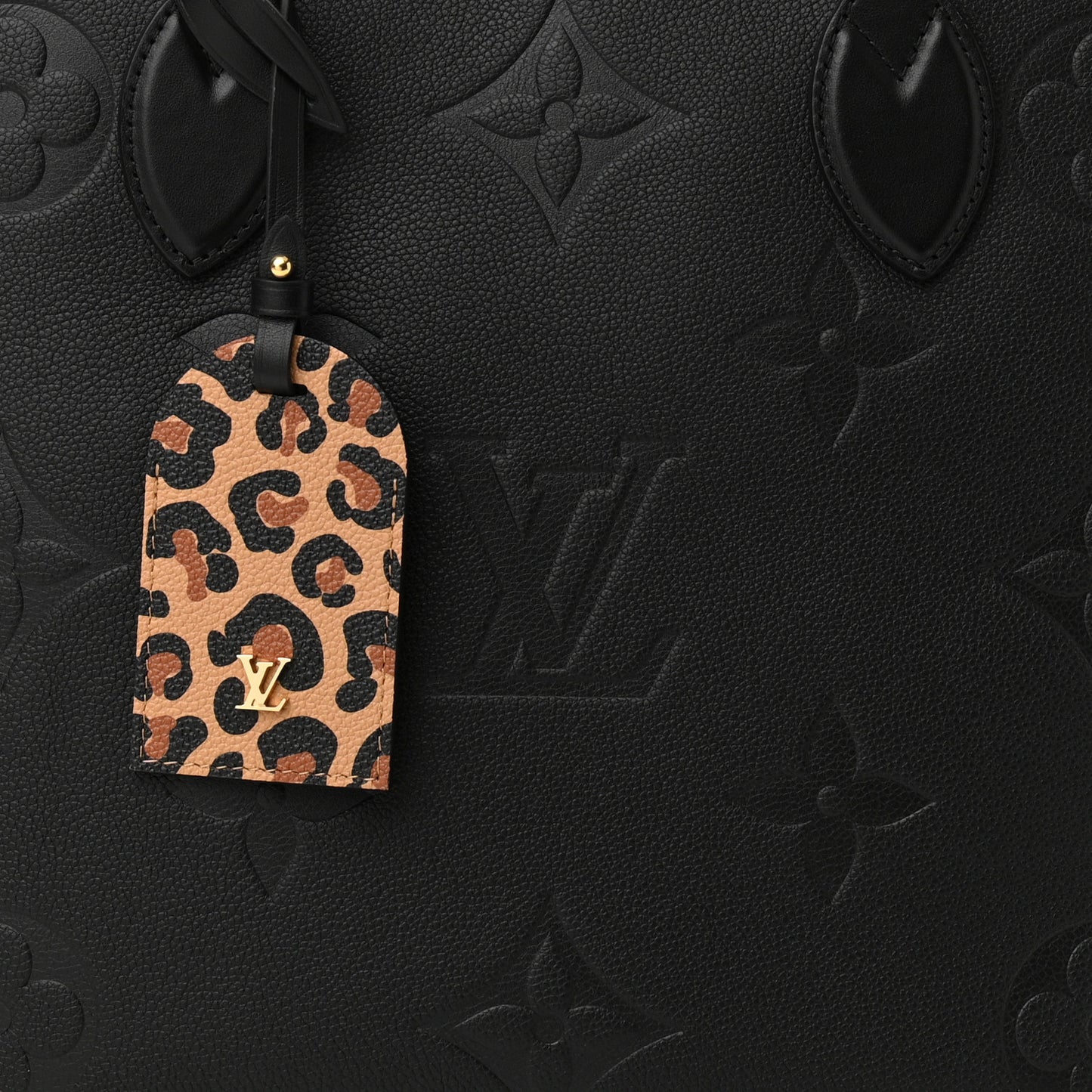 Empreinte Monogram Giant Wild At Heart Neverfull MM Black