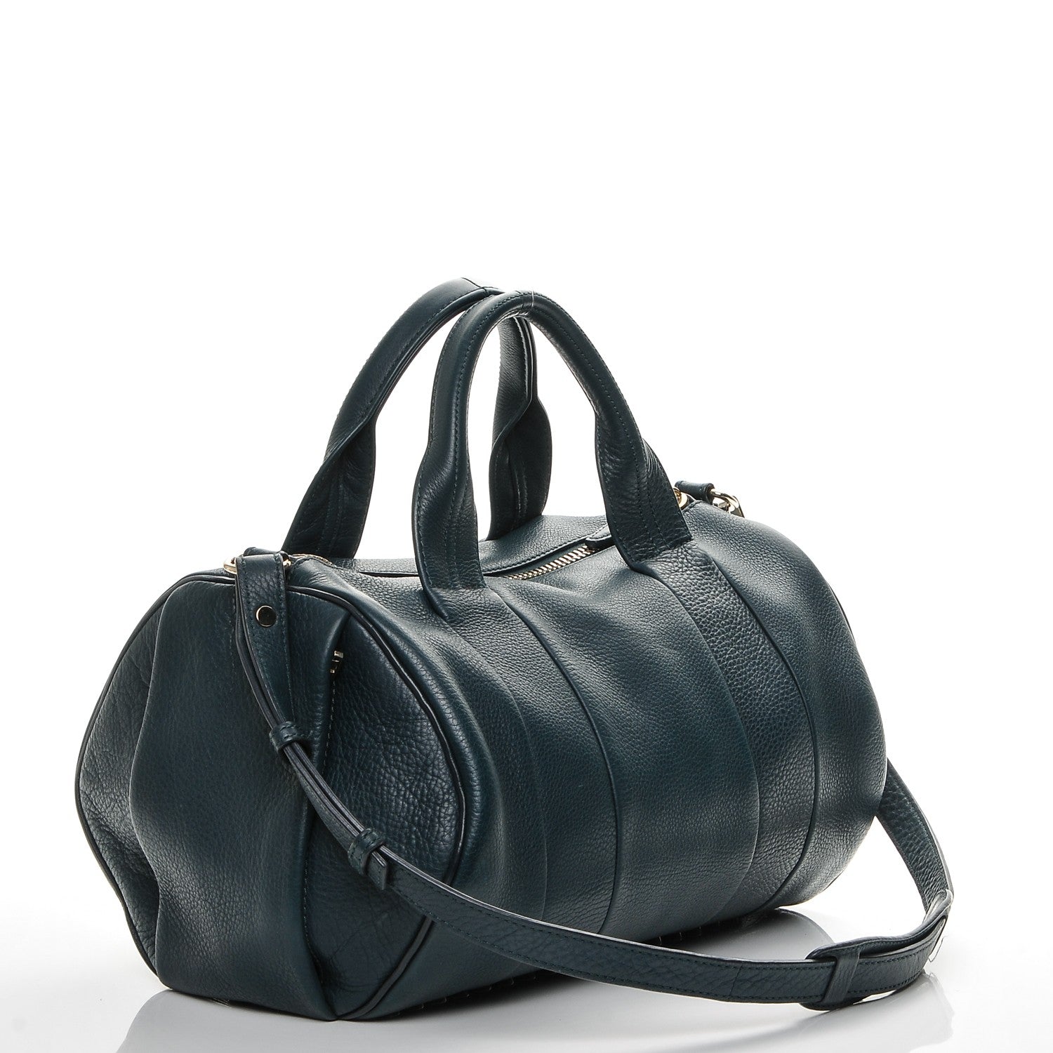 Alexander Wang Pebbled Lambskin Rocco Lake 3 of 6