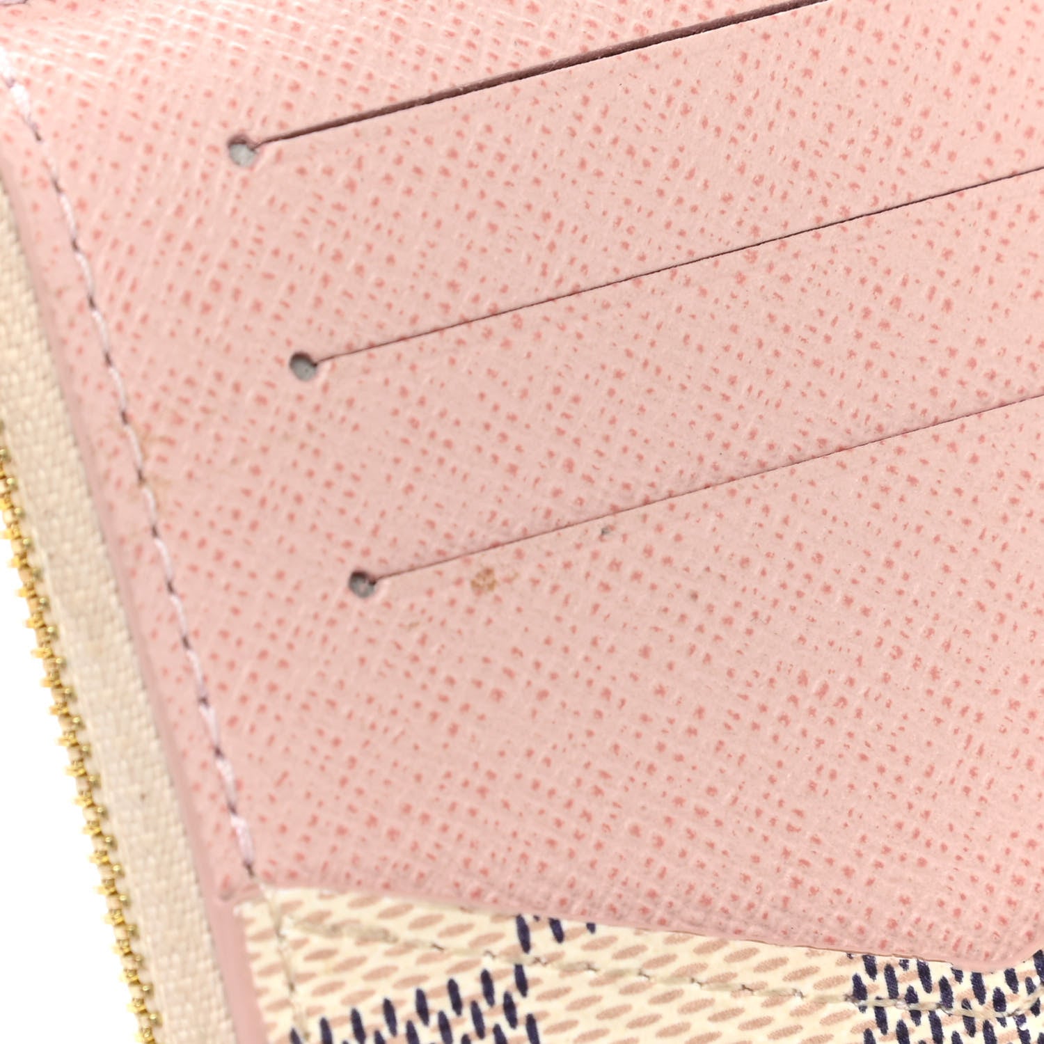 Louis Vuitton Damier Azur Recto Verso Card Holder Rose Ballerine 7 of 8