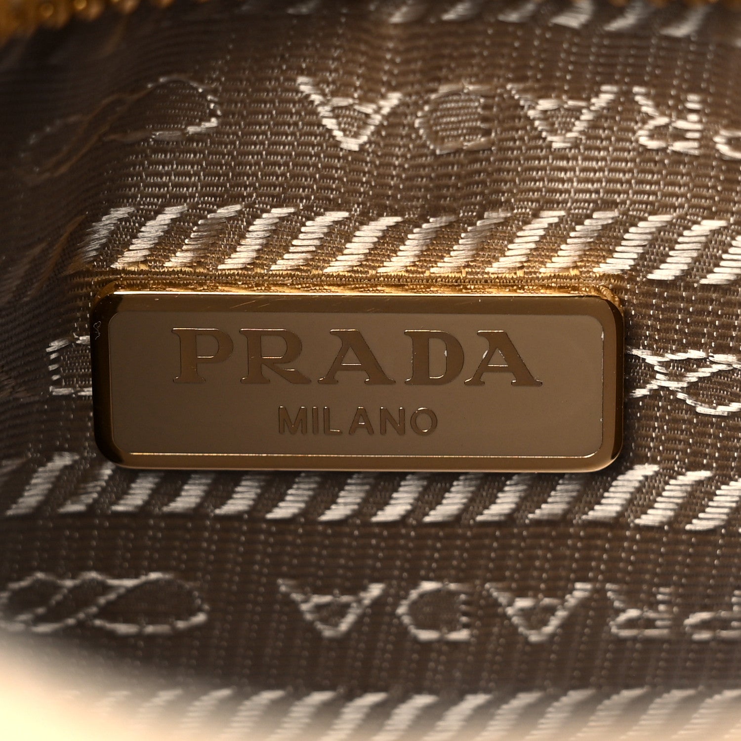 Prada Yarn Raffia Effect Crochet Re-Edition 2005 Shoulder Bag Naturale 8 of 9