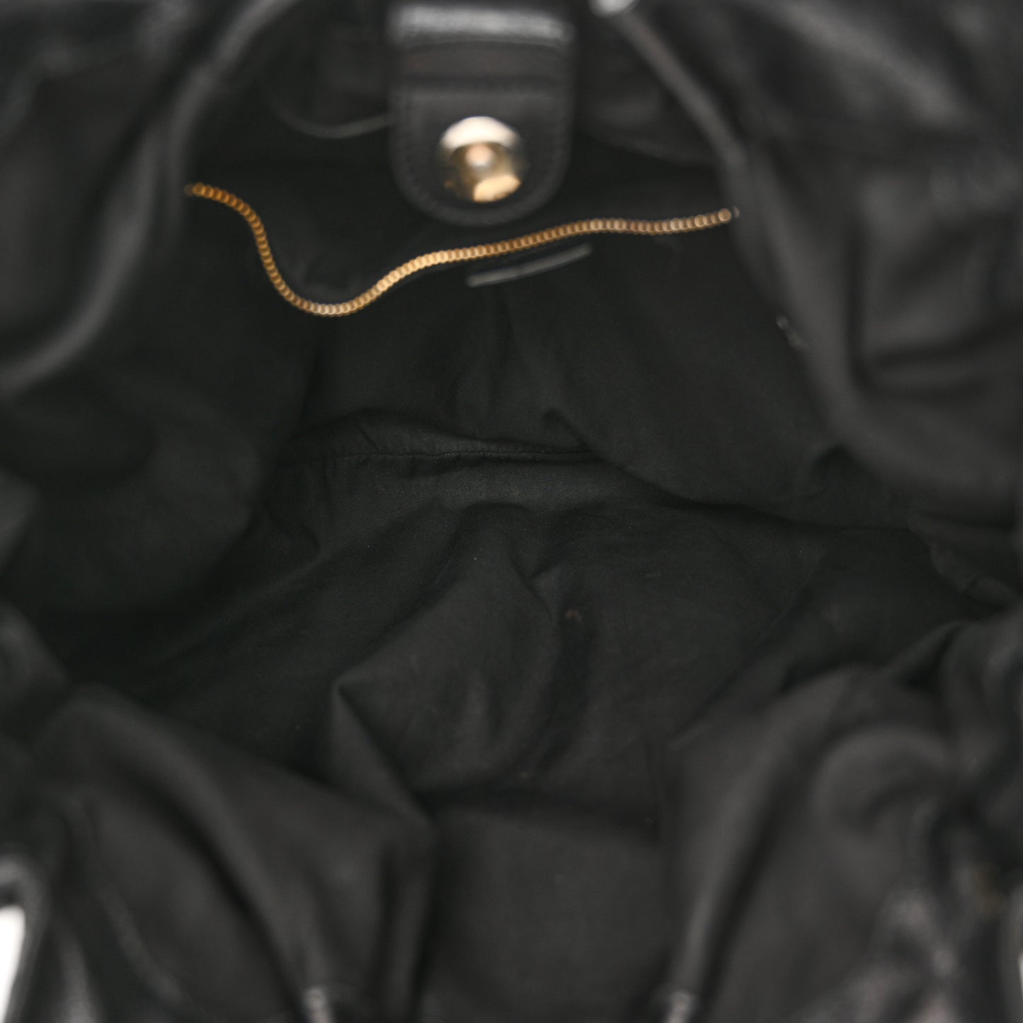 Calfskin Studded Large Pelham Tote Black