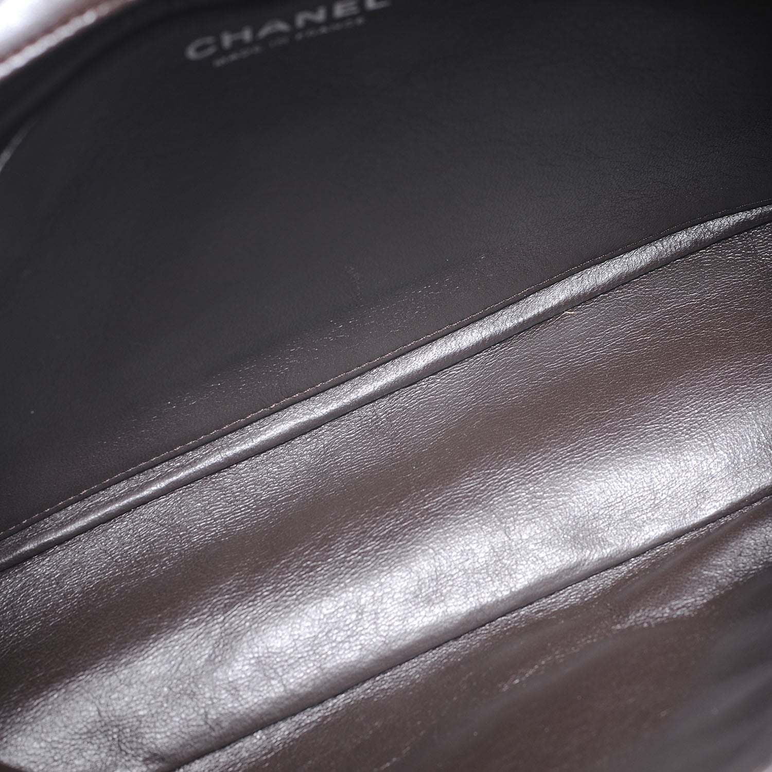 Chanel Lambskin Jumbo Single Flap Brown 6 of 8