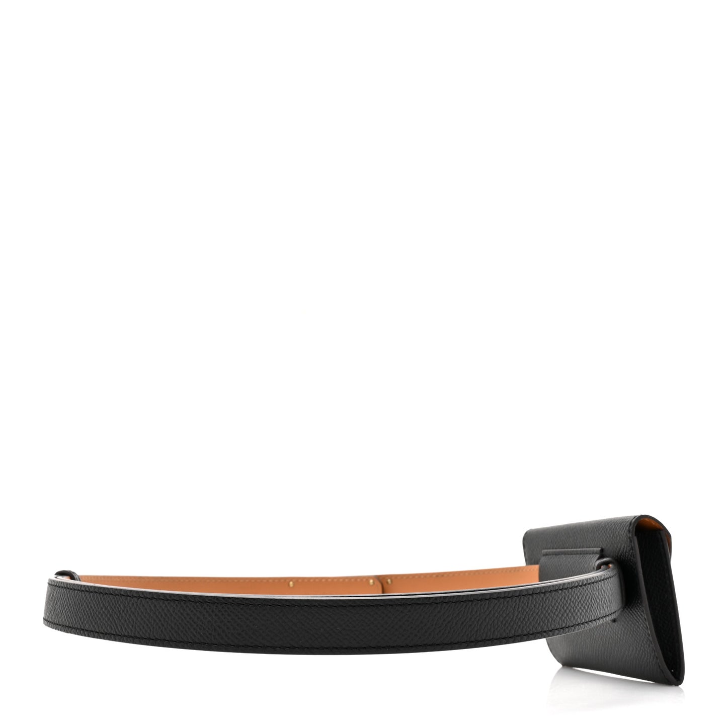 Epsom Kelly Pocket Belt Black