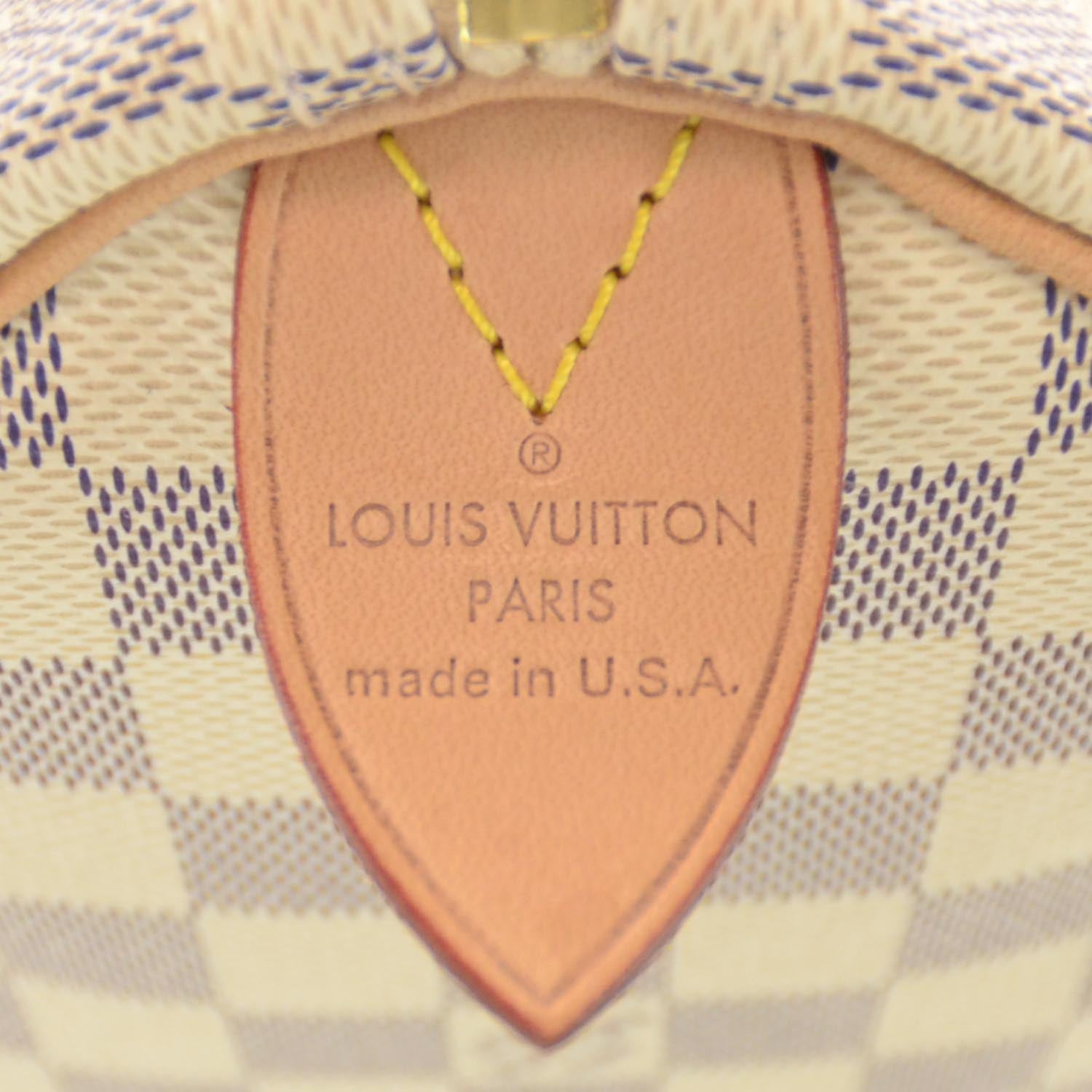 Louis Vuitton Damier Azur Speedy 25 5 of 7