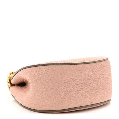 Chloe Grained Lambskin Nano Drew Shoulder Bag Cement Pink 4 of 10
