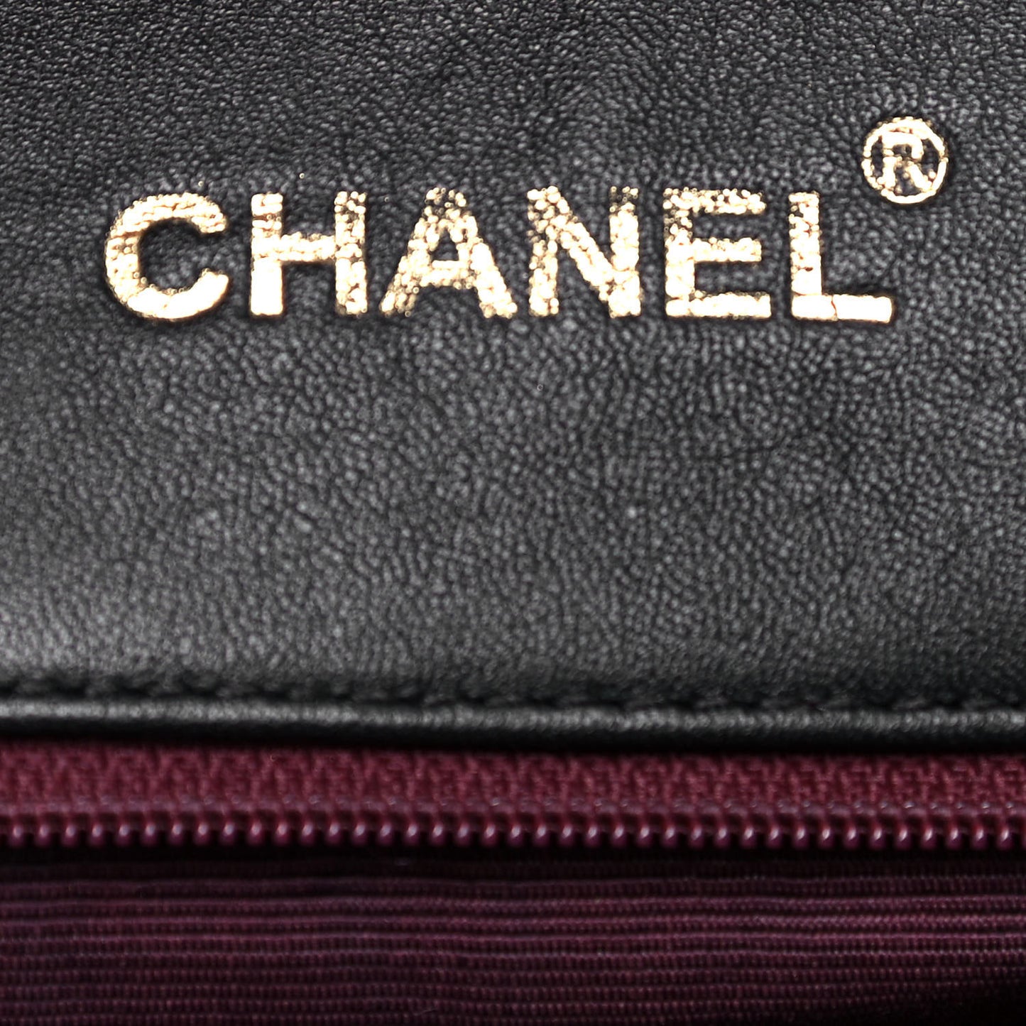 Lambskin Quilted Jumbo Single Flap Black