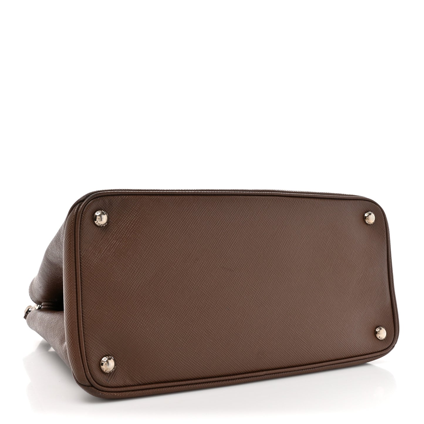 Saffiano Cuir Twin Tote Cocoa