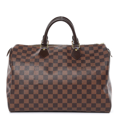 Louis Vuitton Damier Ebene Speedy 35 1 of 9
