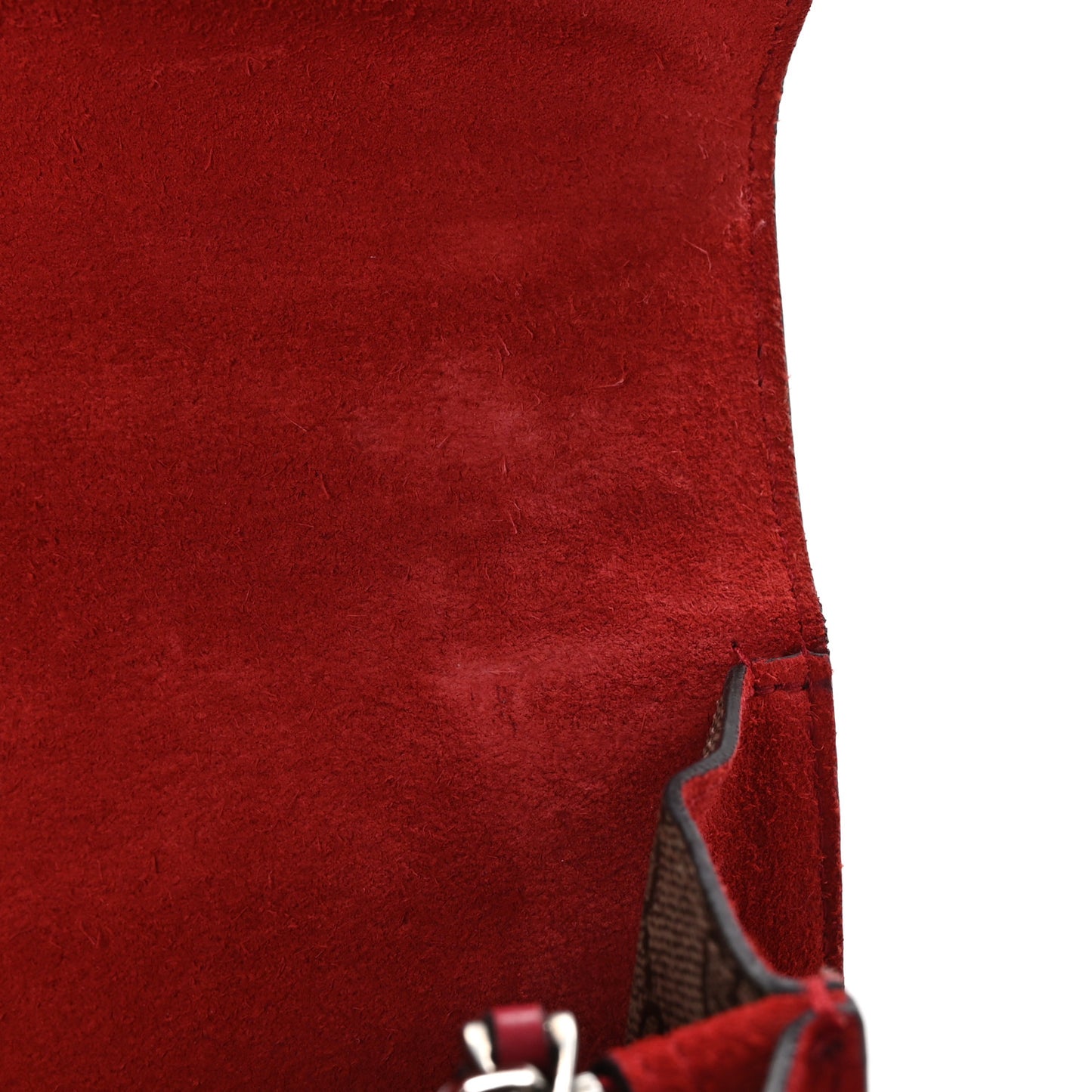 GG Supreme Monogram Small Dionysus Shoulder Bag Red