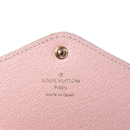 Louis Vuitton Monogram Josephine Wallet Rose Ballerine 6 of 7