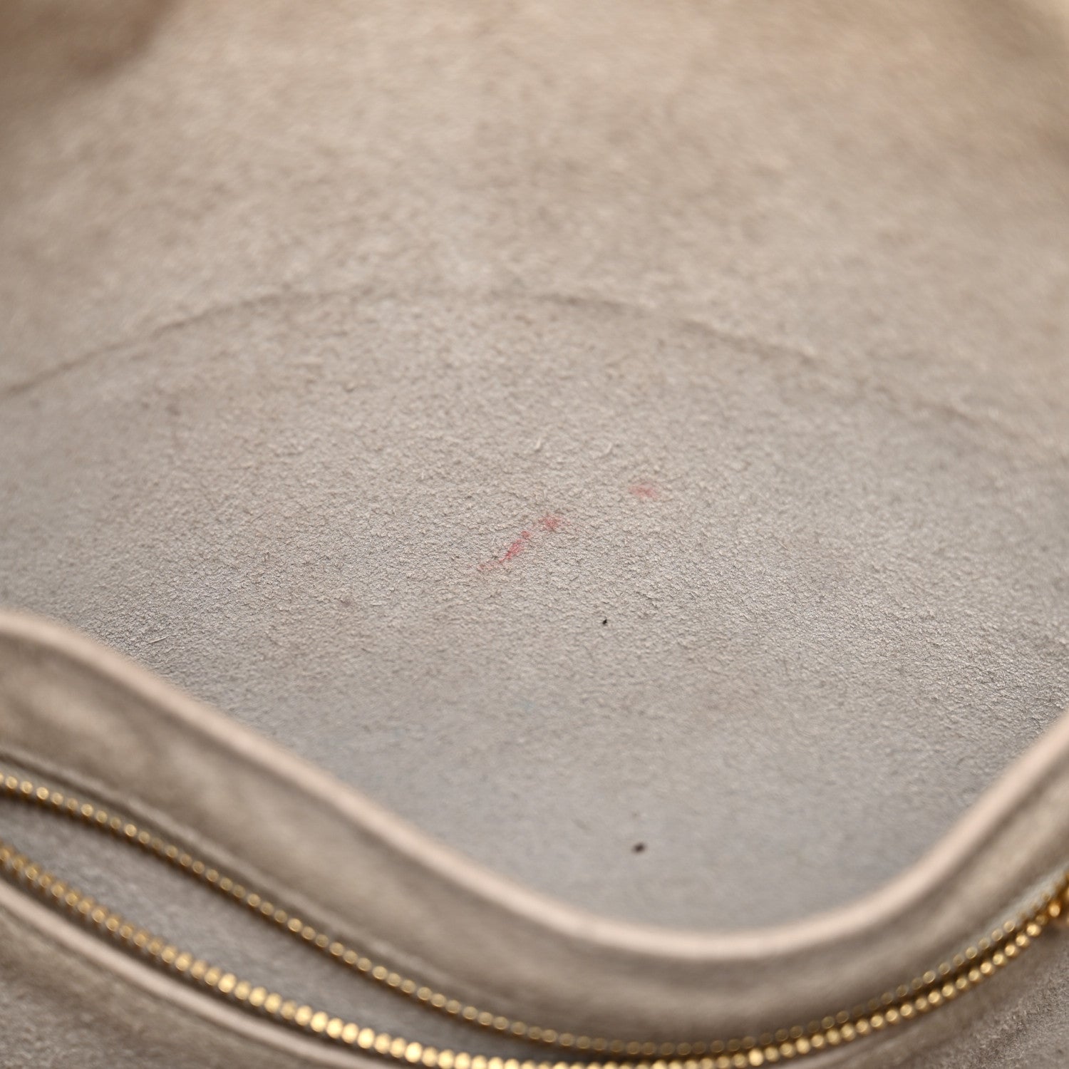 Celine Soft Grained Calfskin Small Sangle Bucket Bag Light Taupe 11 of 12