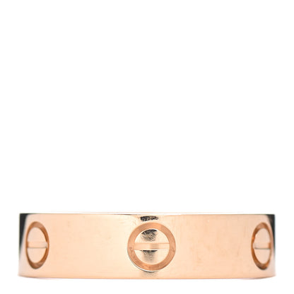 Cartier 18K Yellow Gold 5.5mm LOVE Ring 61 9.5 1 of 4