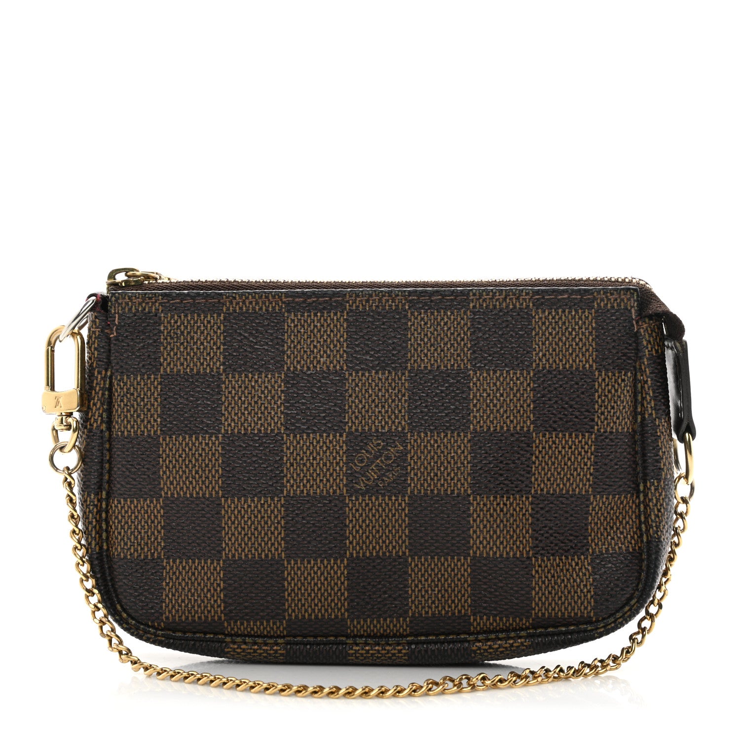 Louis Vuitton Damier Ebene Mini Pochette Accessories 1 of 12