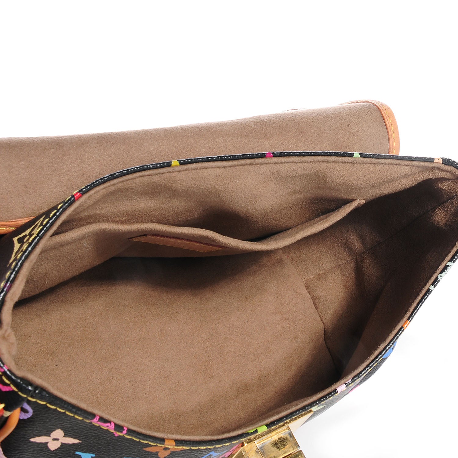 Louis Vuitton Monogram Multicolor Patti Black 11 of 12