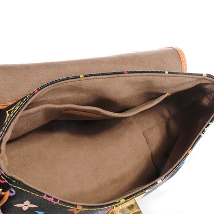 Louis Vuitton Monogram Multicolor Patti Black 11 of 12