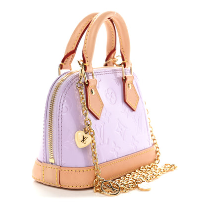 Louis Vuitton Vernis Nano Alma Glossy Lilac 3 of 9