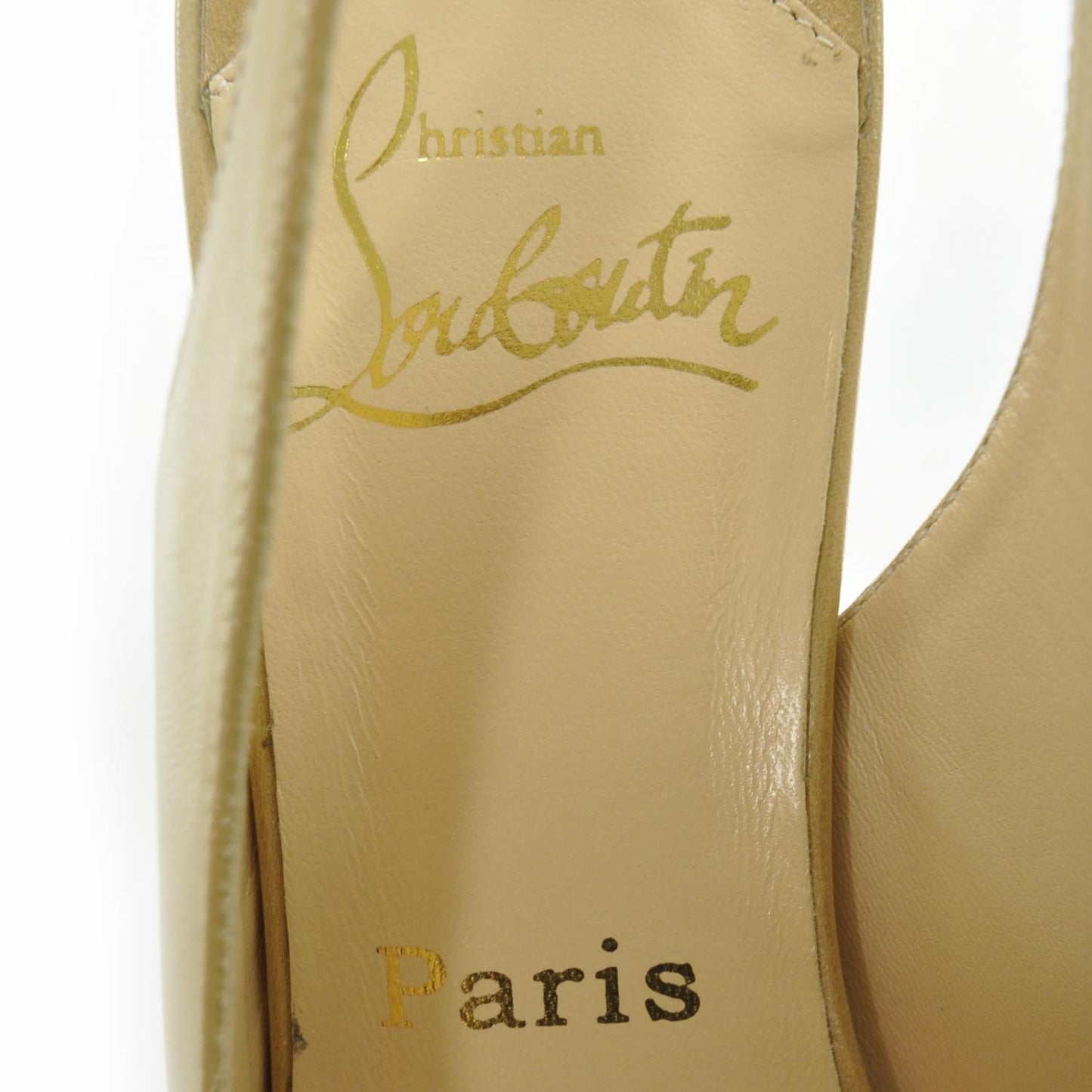 Leather O My Sling 100 Slingback Pumps 36