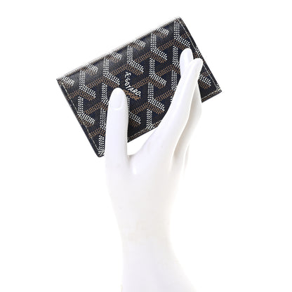 Goyard Goyardine Saint Pierre Card Holder Navy 2 of 7