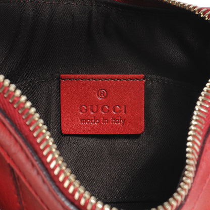 Gucci Leather Horsebit Small Handbag Red 6 of 7