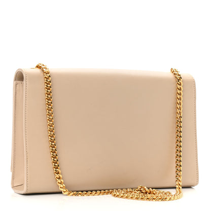 Saint Laurent Smooth Calfskin Medium Classic Monogram Kate Tassel Satchel Nude Powder 2 of 9