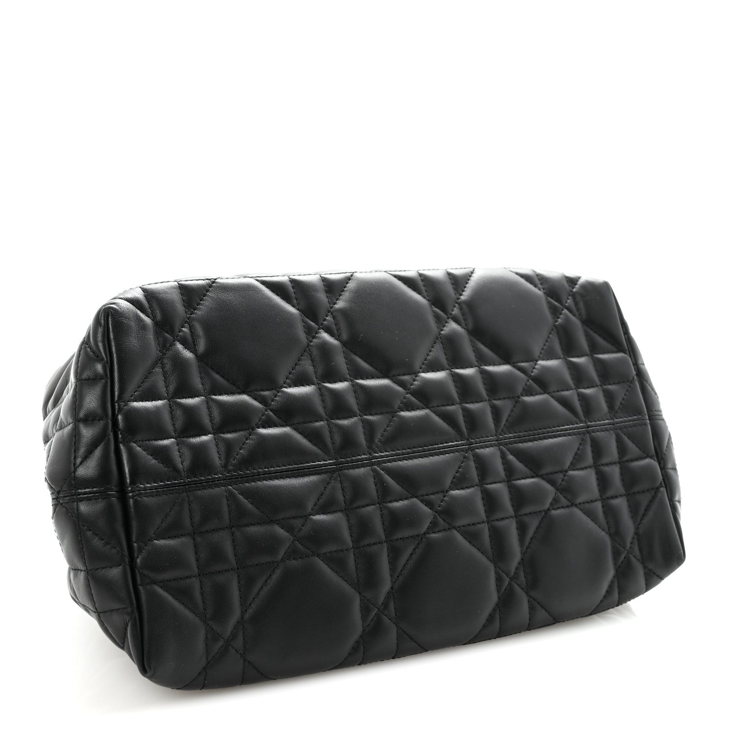 Christian Dior Calfskin Macrocannage Medium Toujours Black 5 of 10