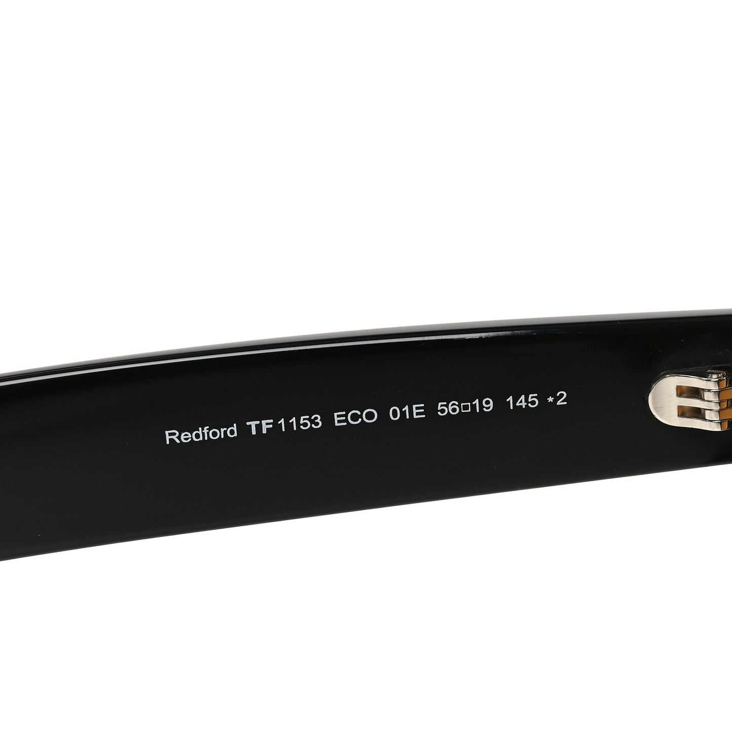 Acetate Redford Sunglasses TF1153 Black