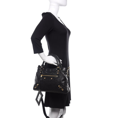 Balenciaga Agneau Giant 12 Gold Hardware Town Black 3 of 11