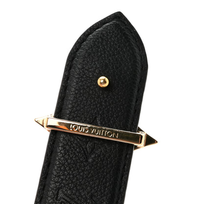 Louis Vuitton Calfskin Monogram 30mm Flowergram Reversible Belt 80 32 Black 5 of 5
