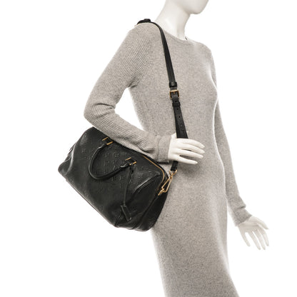 Louis Vuitton Empreinte Speedy Bandouliere 30 Black 2 of 7
