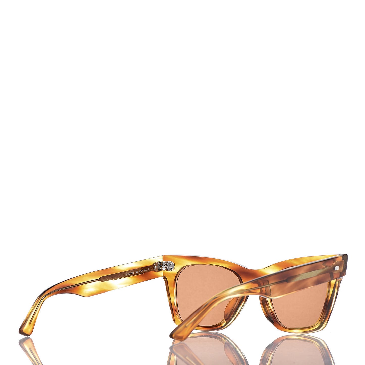Acetate Cat Eye Sunglasses CL 40052U Havana