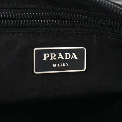 Prada Re-Nylon Saffiano Belt Bag L Black 6 of 8