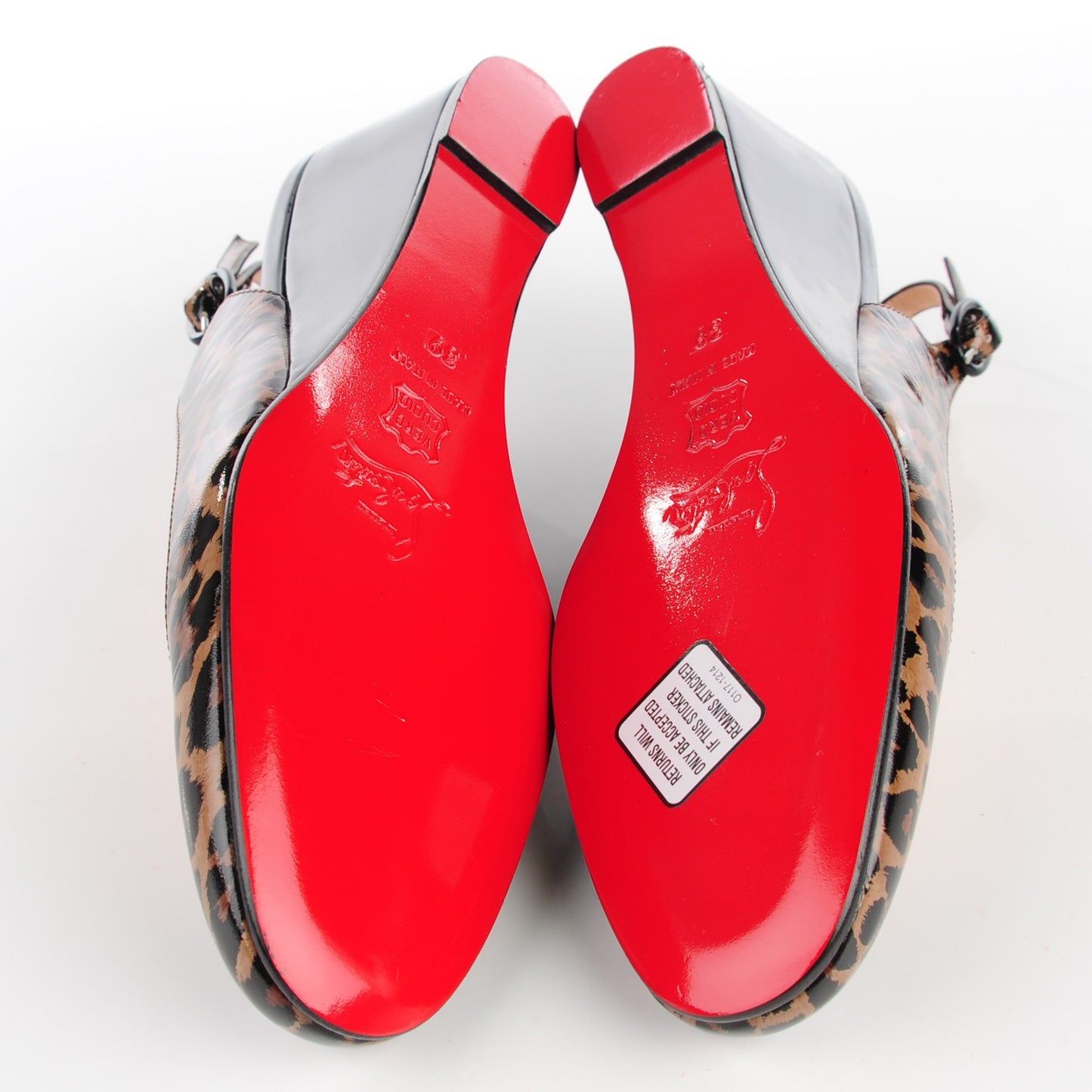 Patent Cynthia Sling Back Wedges 39