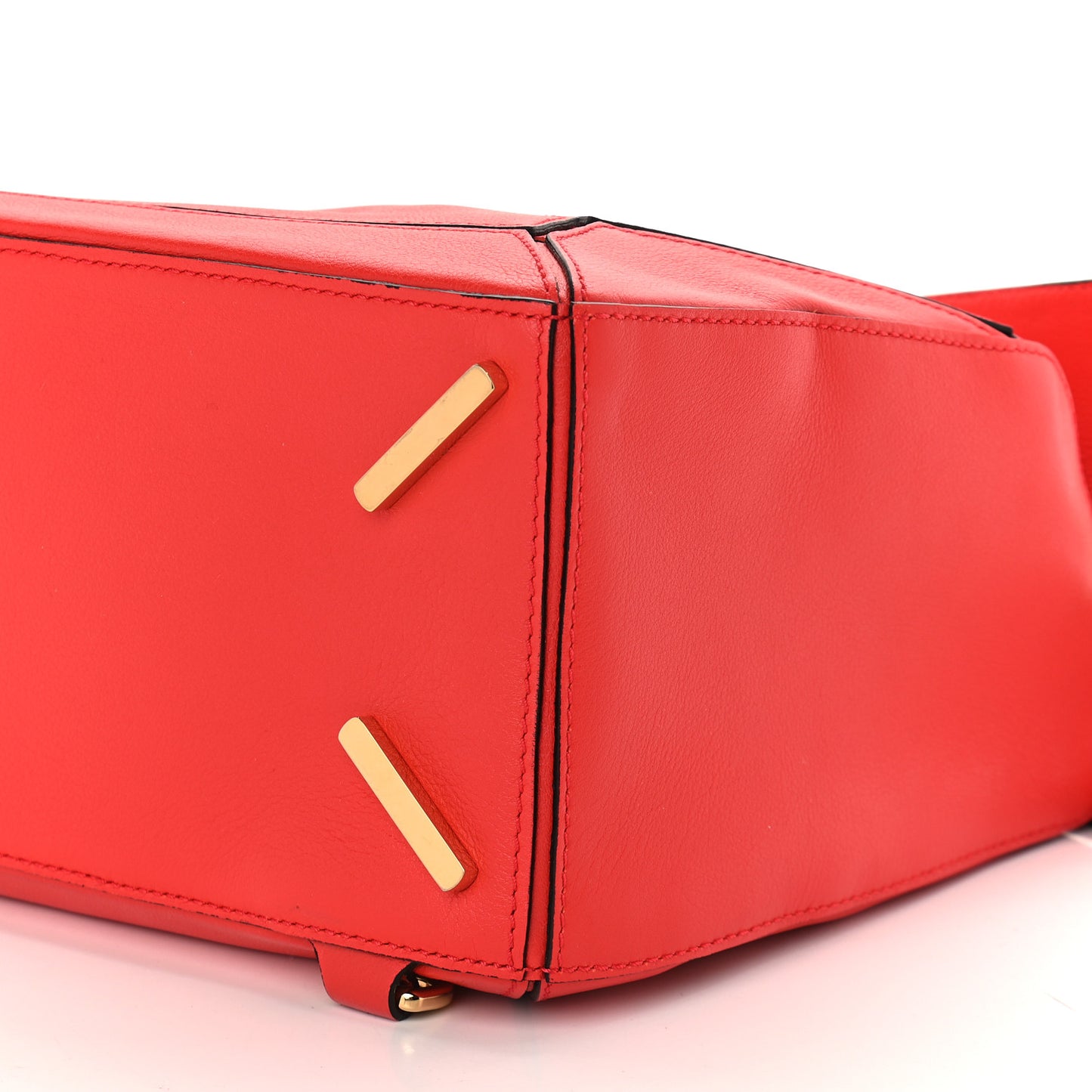 Calfskin Medium Puzzle Bag Scarlet
