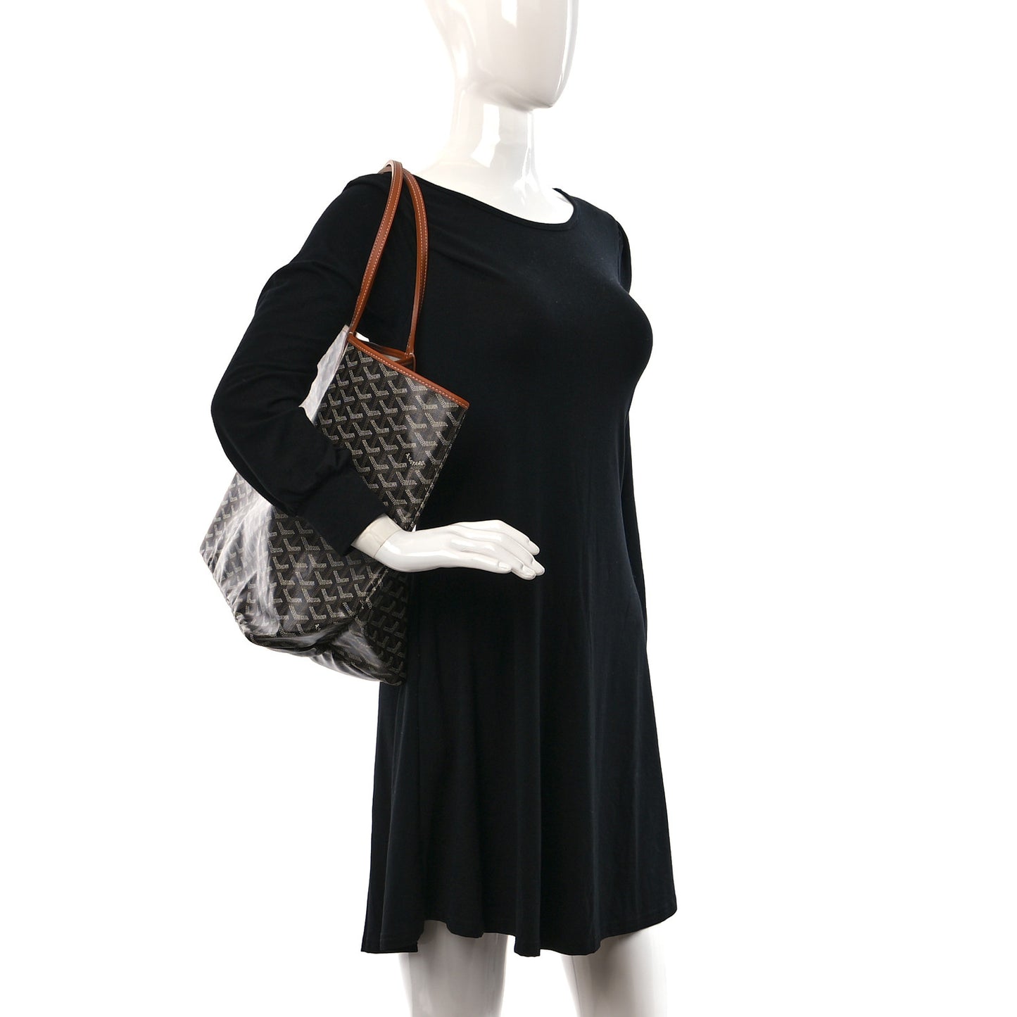 Goyardine Saint Louis PM Black Gold