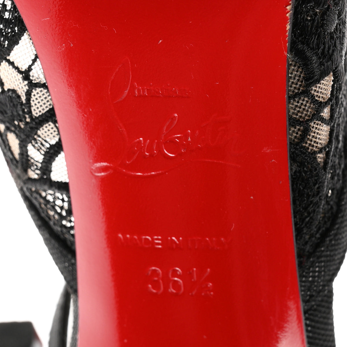 Lace Twistissima 100 Pumps 36.5 Black