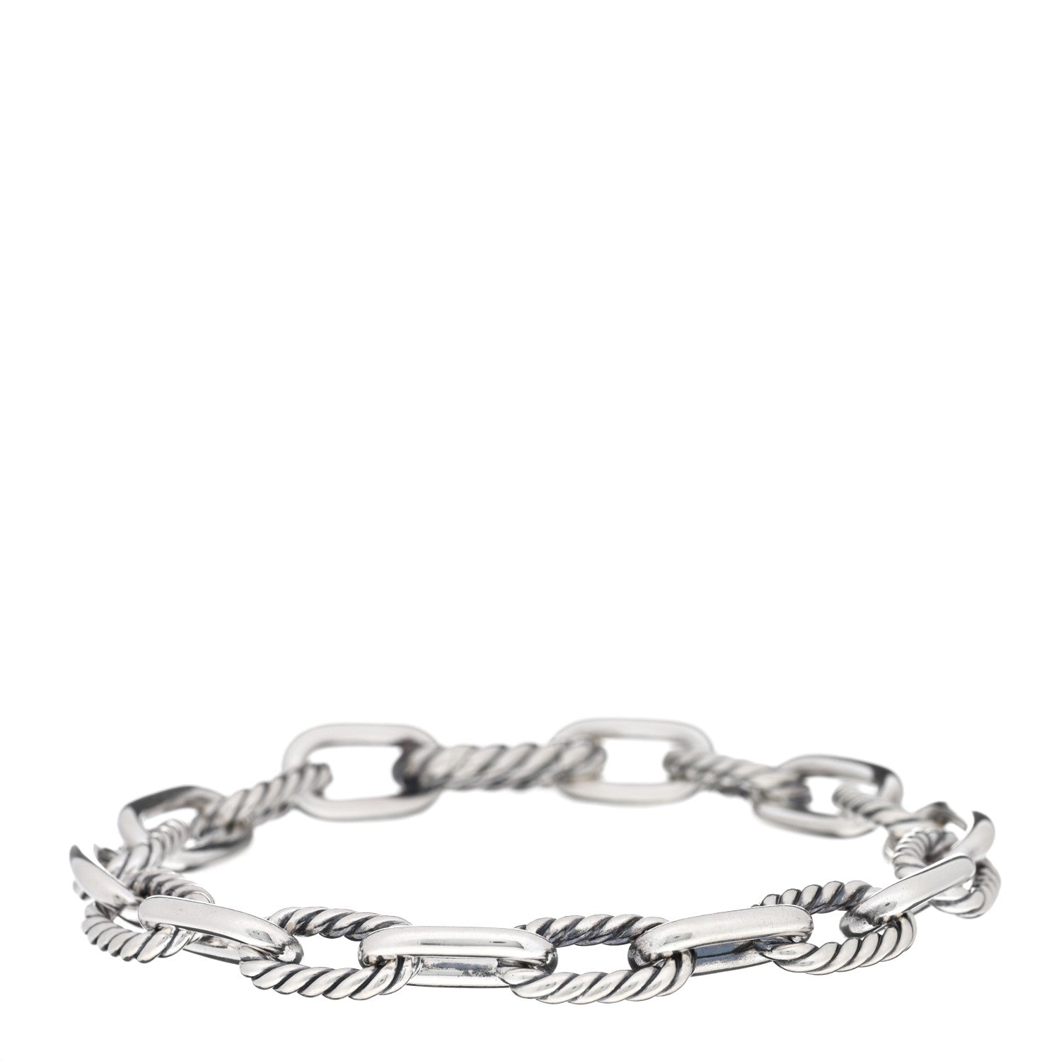 David Yurman Sterling Silver 8.5mm Madison Chain Bracelet 1 of 3