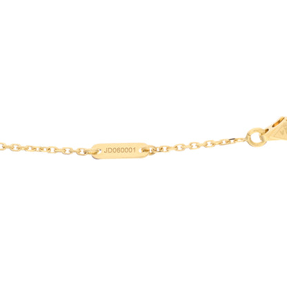 Van Cleef & Arpels 18K Yellow Gold Mother of Pearl Sweet Alhambra Pendant Necklace 5 of 6