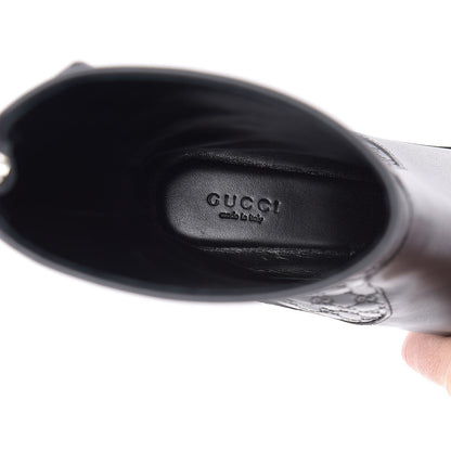 Gucci Soft Microguccissima Zip Boots 39 Black 8 of 9