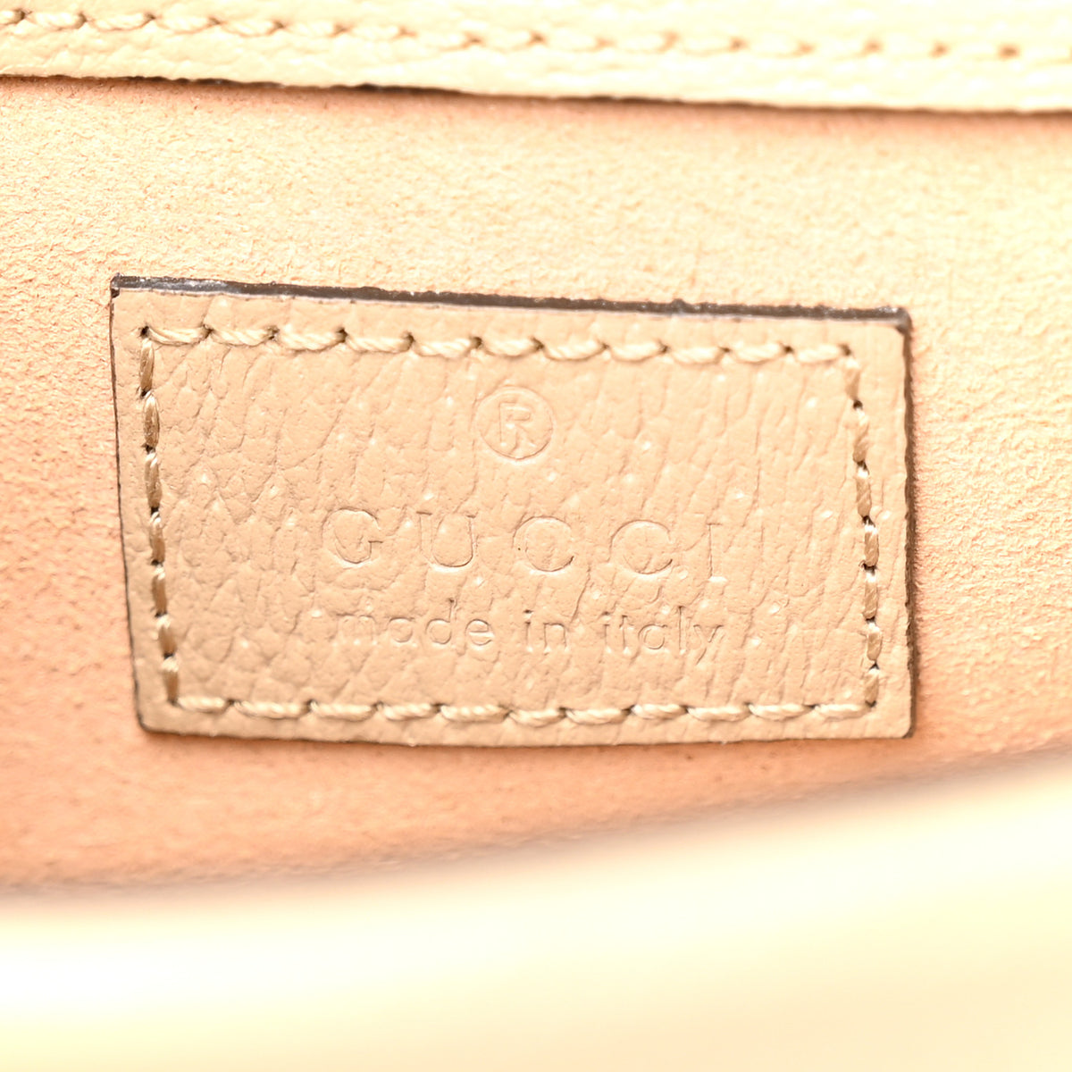 Gucci GG Supreme Monogram Textured Dollar Calfskin Super Mini Dionysus Shoulder Bag Beige Mystic White Oatmeal 6 of 9